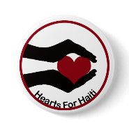 Haiti Relief Valentine Buttons button
