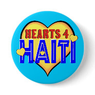 Haiti Relief Valentine Buttons button