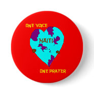 Haiti Relief Valentine Buttons button
