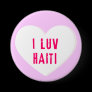 Haiti Relief Valentine Buttons