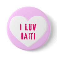 Haiti Relief Valentine Buttons button