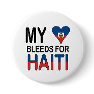 Haiti Relief Valentine Buttons button