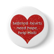Haiti Relief Valentine Buttons button