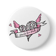 Haiti Relief Valentine Buttons button