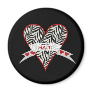 Haiti Relief Valentine Fridge Magnets magnet