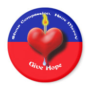Haiti Relief Valentine Fridge Magnets magnet