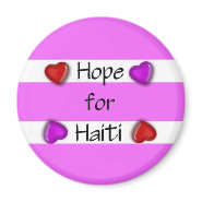 Haiti Relief Valentine Fridge Magnets magnet