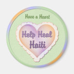 Haiti Relief Valentine Fridge Magnets
