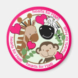 Haiti Relief Valentine Fridge Magnets