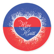 Haiti Relief Valentine Stickers sticker