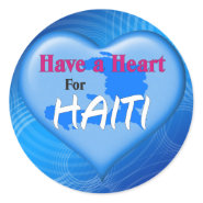 Haiti Relief Valentine Stickers sticker
