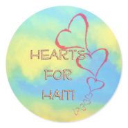 Haiti Relief Valentine Stickers sticker