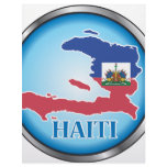 Haiti Round Button.ai Letterhead Template