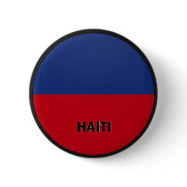 Haiti Roundel quality Flag Pinback Button