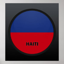 Haiti Roundel quality Flag Print