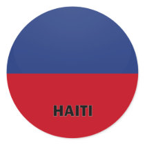 Haiti Roundel quality Flag Round Sticker