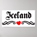 Haiti Tattoo Style Poster