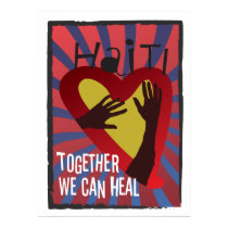 HAITI - Together We Can Heal posters by spacedust HAITI - Together We Can Heal posters