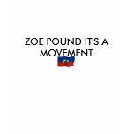 haiti, ZOE POUND IT'S A MOVEMENT t-shirts