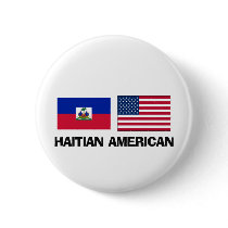 Haitian American buttons by flagshirt Haitian American buttons