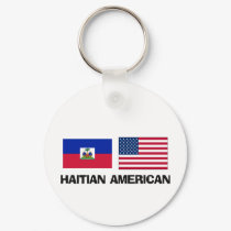 Haitian American keychains by flagshirt Haitian American keychains