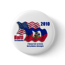 Haitian & American Waving Flags for Haiti Pins