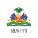 Haitian Emblem stickers by FlagStore Haitian Emblem stickers