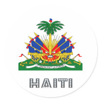 Haitian Emblem stickers by FlagStore Haitian Emblem stickers