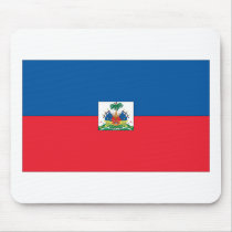 Haitian Flag mousepads