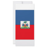 Haitian Flag Rack Card Design