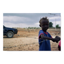 Haitian Girl in the Dominican Republic posters