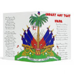 Haitian National Anthem Binder