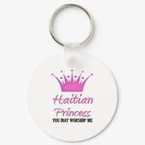 Haitian Princess keychains by flagshirt Haitian Princess keychains