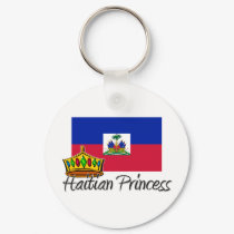Haitian Princess keychains by flagshirt Haitian Princess keychains