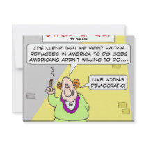 haitian refugees voting democratic announcement