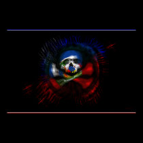Haitian War Flag posters
