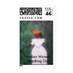 HAITIAN WOMEN, Haitian Woman Reaching Out Postage