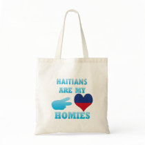 Haitians are my Homies Canvas Bag