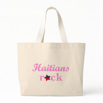 Haitians Rock - Cute Pink Bags