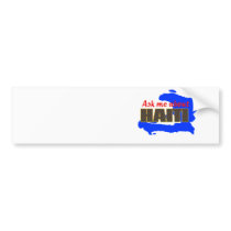 haitiaskme01 bumper stickers by Lakay_Graphics haitiaskme01 bumper stickers