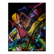 Haitienne en Vitraux II - en mosaïque posters by nazaire2 Haitienne en Vitraux II - en mosaïque posters