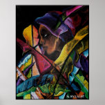 Haitienne en Vitraux II - en mosaïque posters