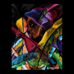 Haitienne en Vitraux Posters