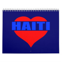 haitiheart001 wall calendar