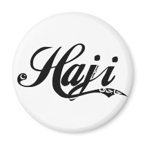 Haji Fridge Magnet