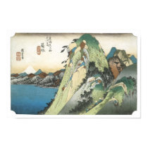 Hakone View of the Lake, Hiroshige, 1831-34 posters