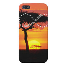 Hakuna Matata Infinity sign iphone 5 case