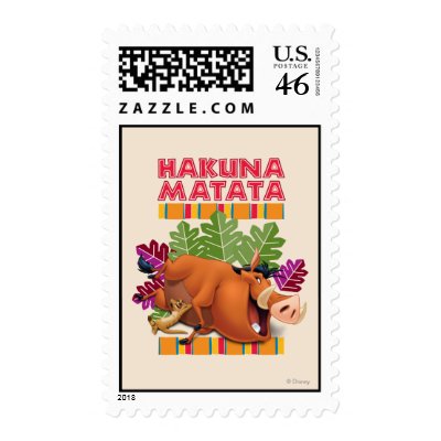 Hakuna Matata stamps