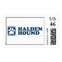 Halden Hound Blue Postage