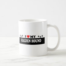 HALDEN HOUND MUGS